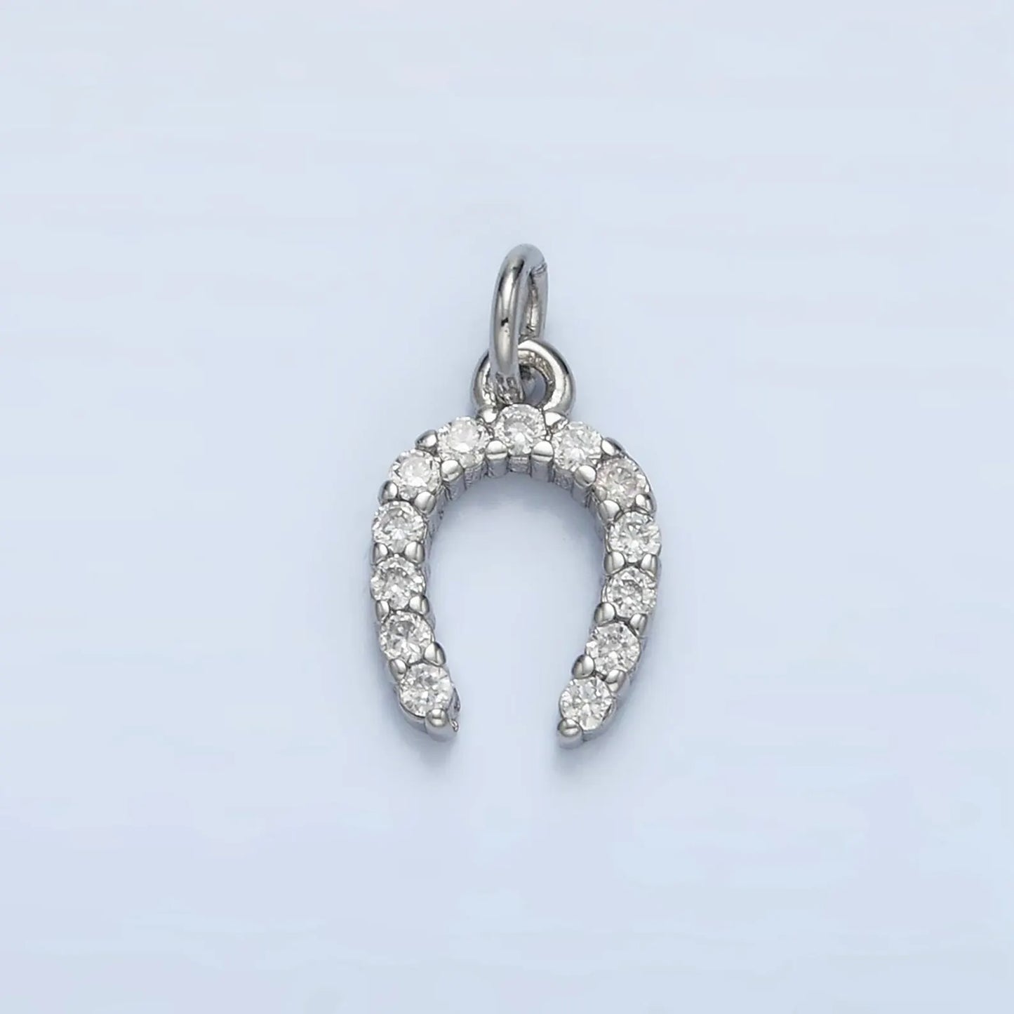 Gold and Silver Star-Studded Horseshoe
