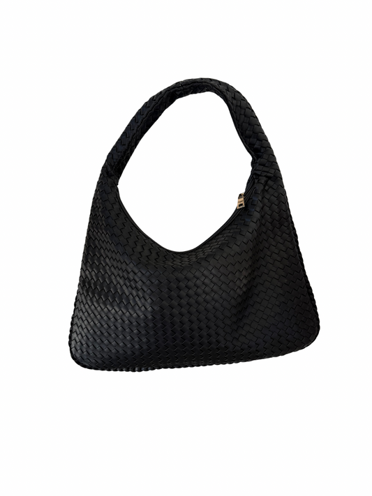 Large Woven Shoulder Bag