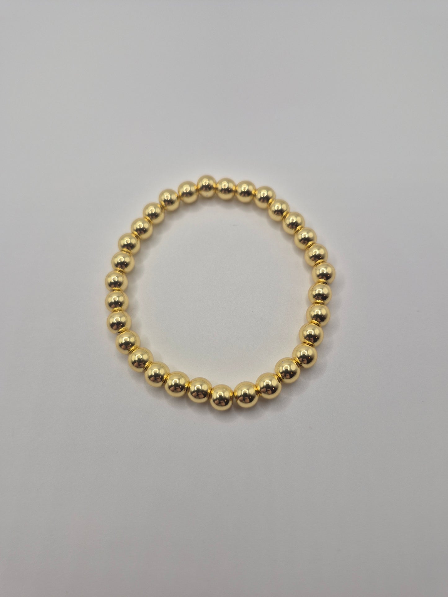 Medium Gold and Silver Beaded Bracelets