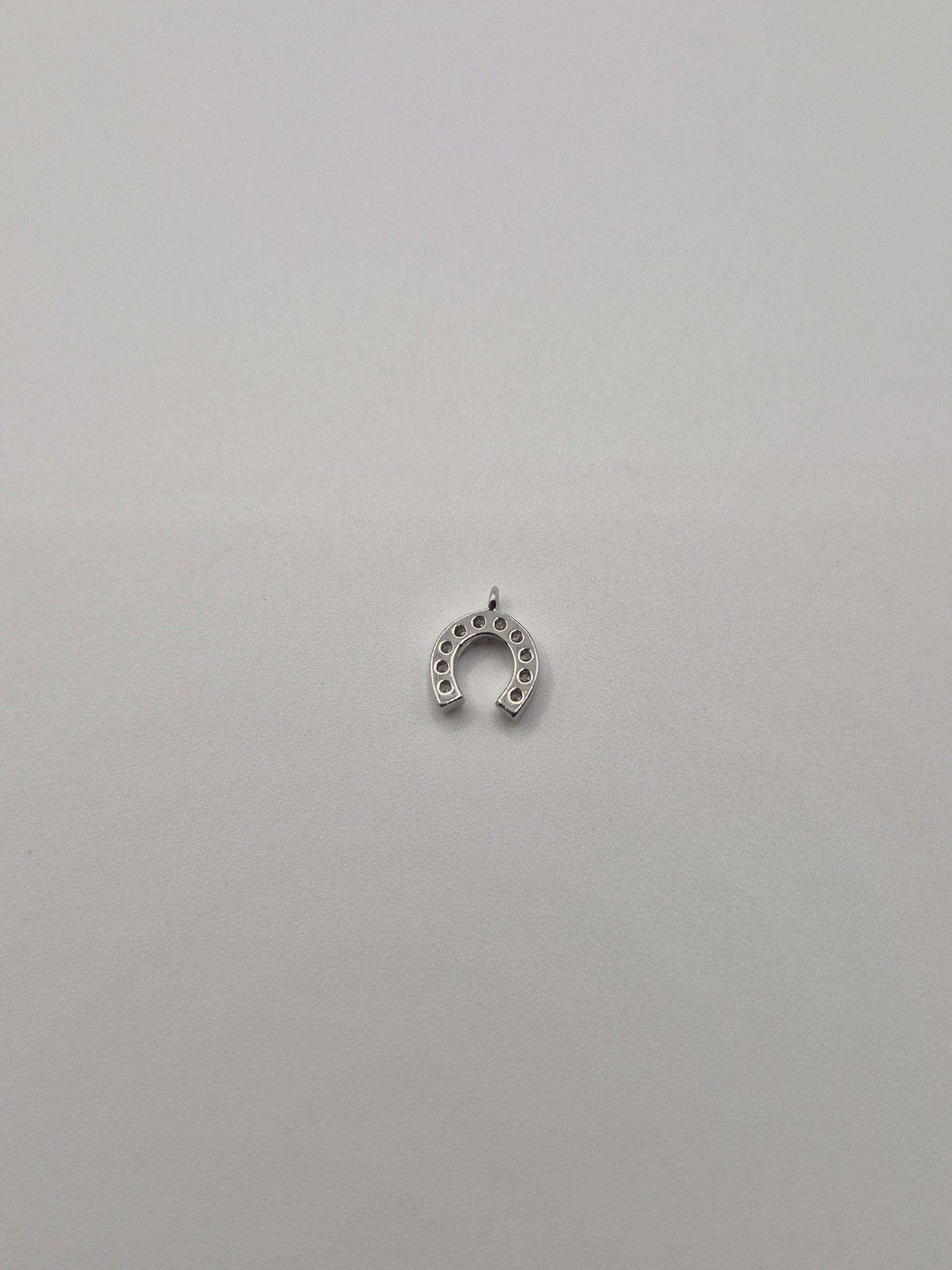Small Simple Horseshoe Charm