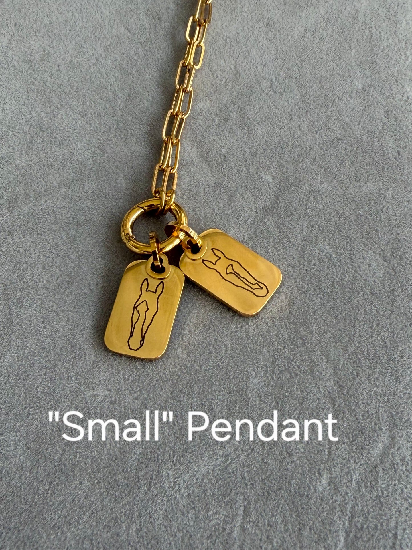 Custom Horse-Marking Necklace